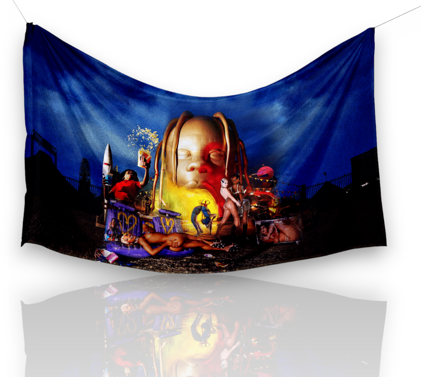 Travis Scott "Astroworld Alternate" Dorm Flag