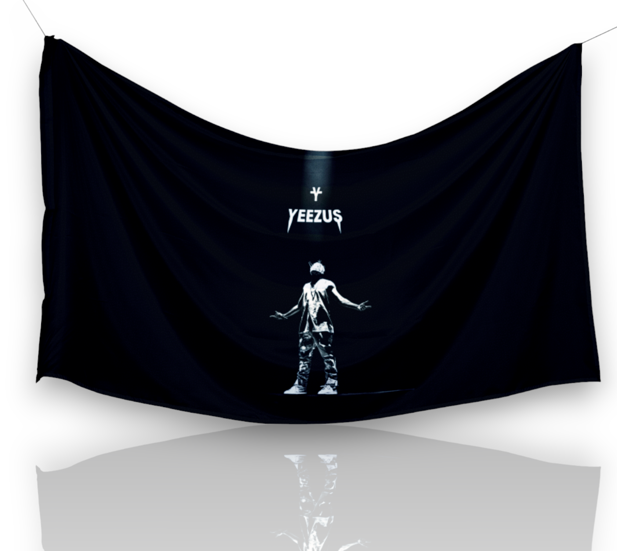 Kanye West "Yeezus Black" Dorm Flag