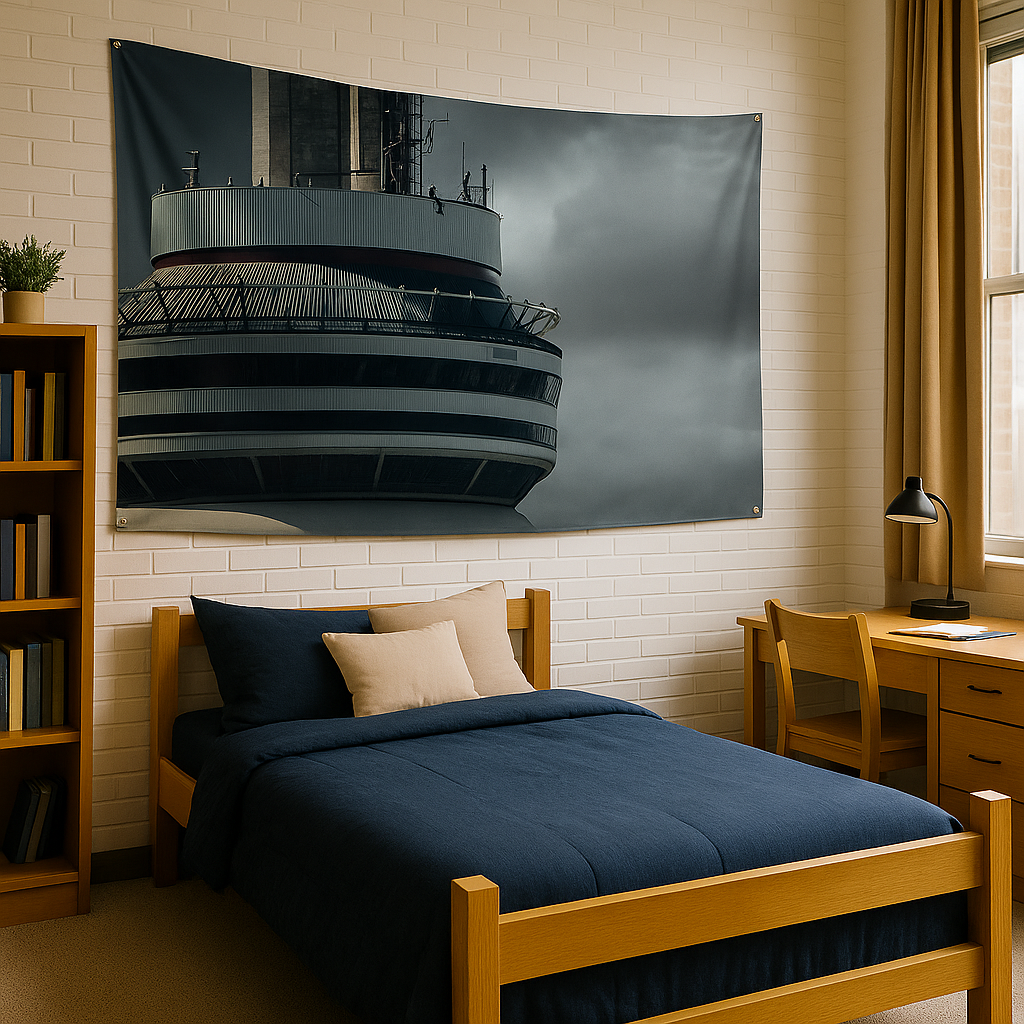 Drake Views Album Cover Dorm Flag | Room Flag | Gym Flag | Flag For Her | Flag For Him | Wall Decor | Room Decor | Music Decor
