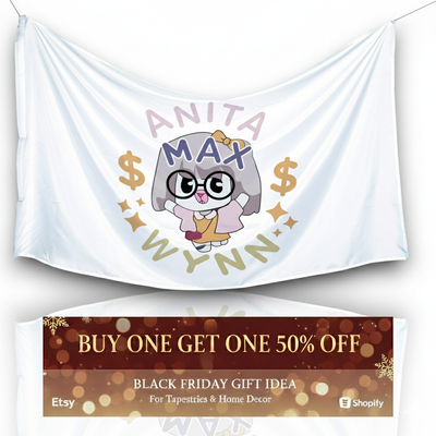 Anita Max Wynn Dorm Flag