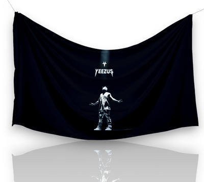 Kanye West "Yeezus Black" Dorm Flag