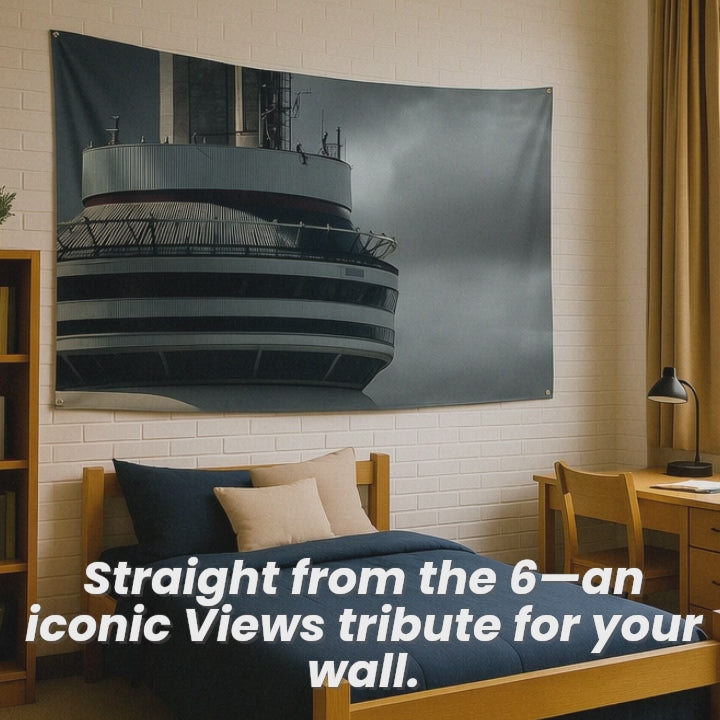 Drake Views Album Cover Dorm Flag