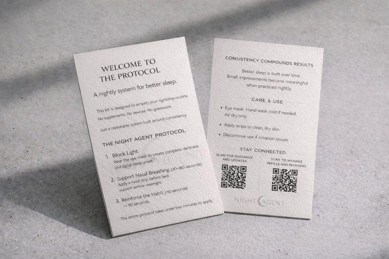 Night Agent Protocol Card